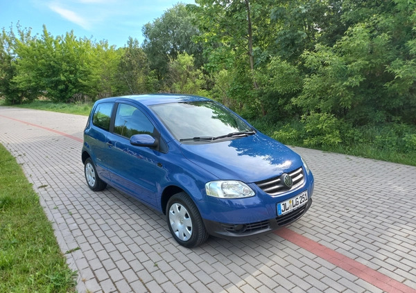 Volkswagen Fox cena 8900 przebieg: 189000, rok produkcji 2009 z Słomniki małe 154